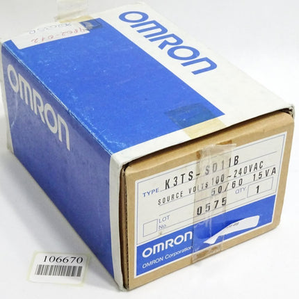 Omron K3TS-SD11B Digital Panel Meter / Neu OVP - Maranos.de