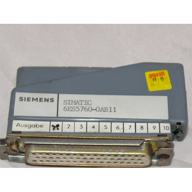 Siemens Simatic S5 / 6ES5760-0AB11 / 6ES5 760-0AB11 Stecker E:01 - Maranos.de