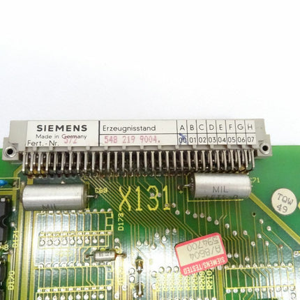 Siemens MS122 Sinumerik 6FX1192-3AD00 // 6FX1 192-3AD00 - Maranos.de