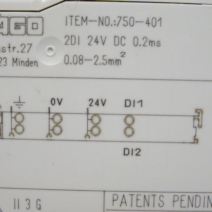 Wago 750-401 / Neu - Maranos.de