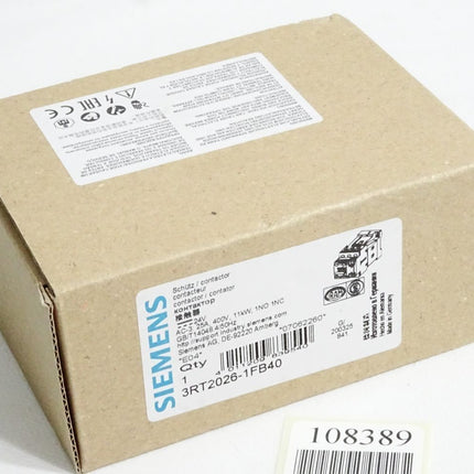 Siemens Schütz 3RT2026-1FB40 / Neu OVP - Maranos.de