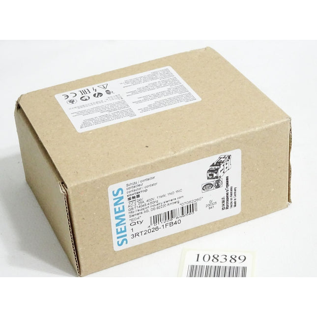 Siemens Schütz 3RT2026-1FB40 / Neu OVP - Maranos.de