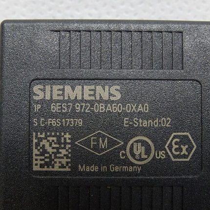 Siemens Anschlussstecker für PROFIBUS 6ES7972-0BA60-0XA0 / 6ES7 972-0BA60-0XA0 - Maranos.de