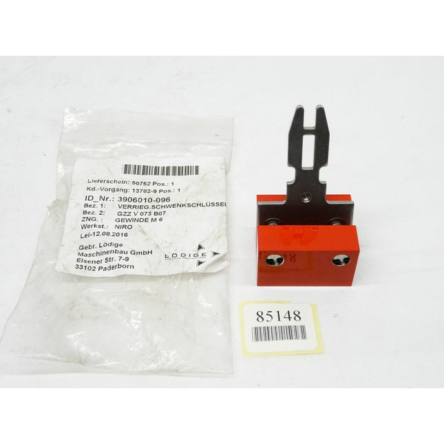 Lödige Verriegelung Schwenkschlüssel 3906010-096 / GZZV073B07 / Gewinde M6 / Neu - Maranos.de