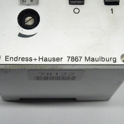 Endress + Hauser NU10 7153369 Elektronische Füllstandmeßgerät - Maranos.de