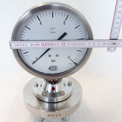 Wika Ettore Cella BN150 Manometer 0-10bar / Neu - Maranos.de