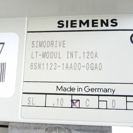 Siemens Simodrive LT-MODUL 6SN1123-1AA00-0GA0 / 6SN1 123-1AA00-0GA0 / E:C - Maranos.de