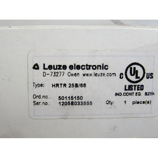 Leuze electronic Taster Hintergrundausblendung HRTR25B/66 50115150 / Neu OVP - Maranos.de