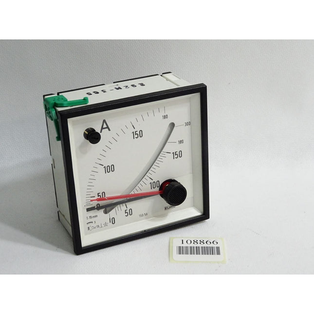 Zurc Amperemeter 150/5A T=15min Bimetallstrommesser mit Schleppzeiger und Dreheisenmesswerk - Maranos.de