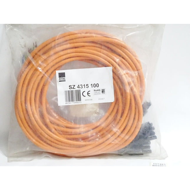 Rittal SZ4315100 SZ 4315100 SZ 4315.100 Anschlussleitung / Inhalt:5 Stück / Neu - Maranos.de