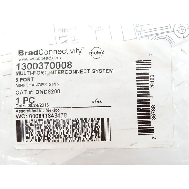 Brad Harrison Multi-port interconnect system / DND8200 / 1300370008 / Neu - Maranos.de