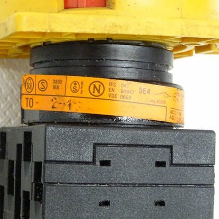 Klöckner-Moeller Hauptschalter T0-2-1 - Maranos.de