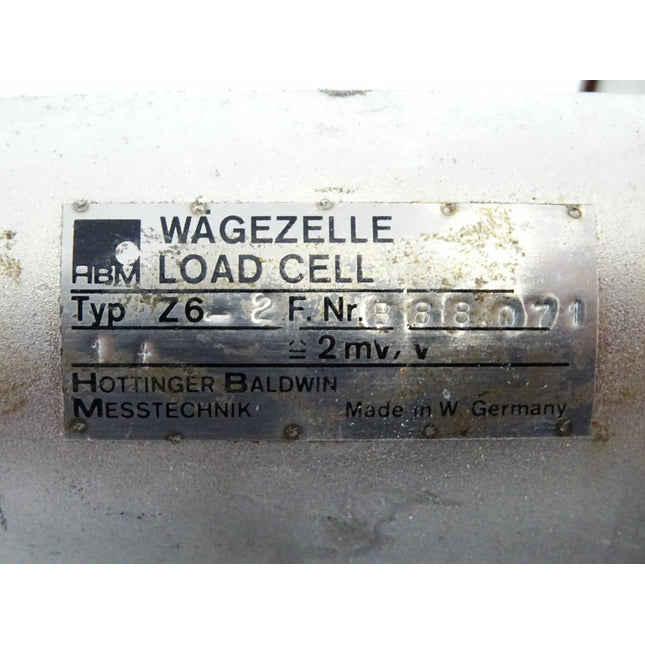 HBM Wägezelle Load Cell Z6-2 - Maranos.de