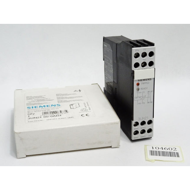 Siemens Thermistor-Motorschutz 3UN2100-0AB4 / Neu OVP - Maranos.de