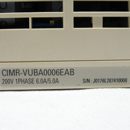 Yaskawa V1000 CIMR-VUBA0006EAB Frequenzumrichter 200V / 1 Phase / 6A / 5A - Maranos.de