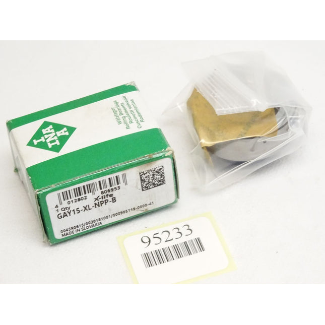 INA Spannlager GAY15-XL-NPP-B / Neu OVP - Maranos.de