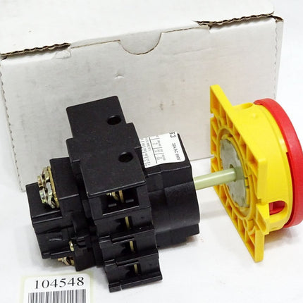 Siemens Haupt-/Not-Aus-Schalter 3LD1204-0TC53 / Neu OVP - Maranos.de