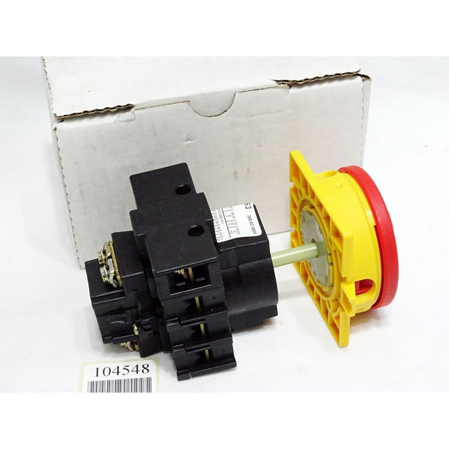 Siemens Haupt-/Not-Aus-Schalter 3LD1204-0TC53 / Neu OVP - Maranos.de