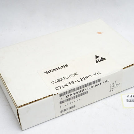 Siemens Konsolplatine C79458-L2201-A1 / Neu OVP versiegelt - Maranos.de