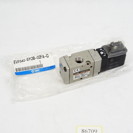 SMC solenoid valve EVP342-5YOB-02FA-Q / 0.2~0.8MPa / Neu OVP - Maranos.de