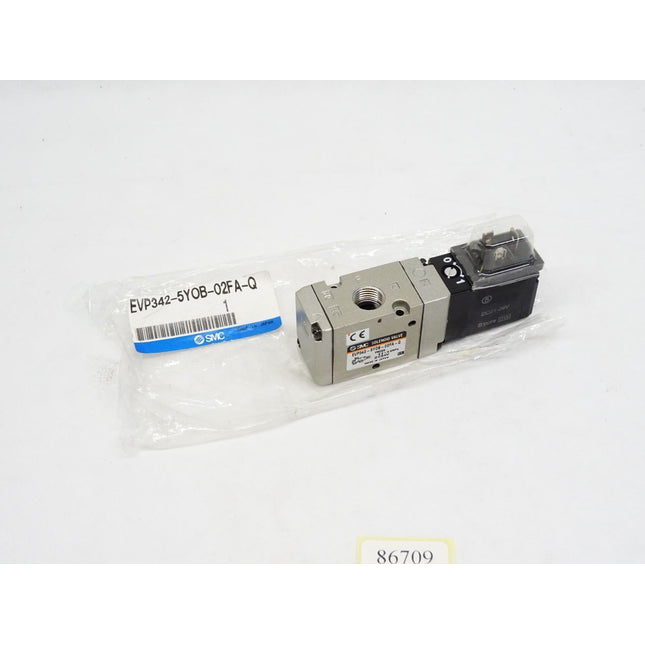 SMC solenoid valve EVP342-5YOB-02FA-Q / 0.2~0.8MPa / Neu OVP - Maranos.de