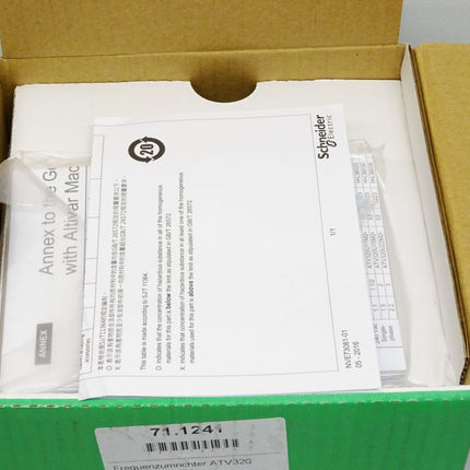Schneider ATV320U22M3C 096664 Frequenzumrichter 2.2kW / Neu OVP - Maranos.de