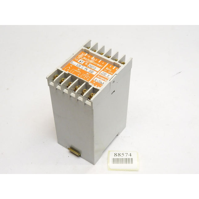 Meßumformer WT 0...120°C Pt100 4...20mA - Maranos.de