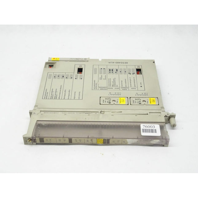 Siemens 6ES5460-4UA13 Simatic S5 6ES5 460-4UA13 E:03 - Maranos.de