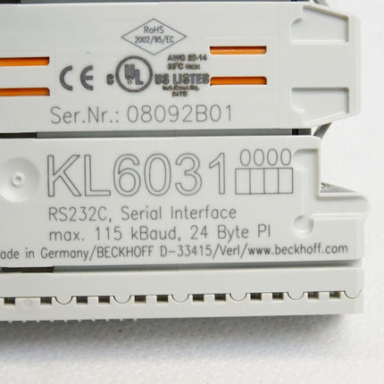 Beckhoff KL6031 Busklemme serielle Schnittstelle - Maranos.de