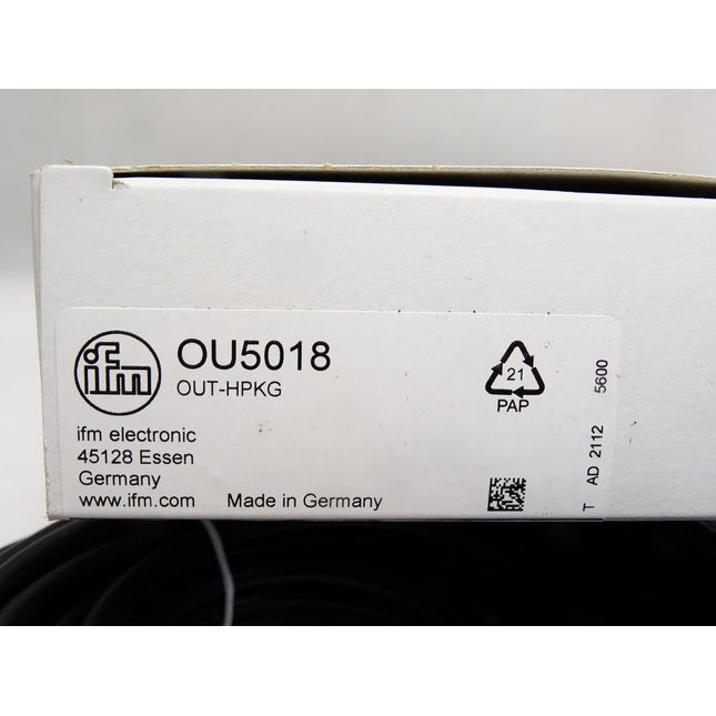 Ifm electronic Reflexlichttaster OU5018 OUT-HPKG/6M / Neu OVP - Maranos.de