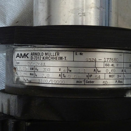 AMK DV5-2-4A / Servomotor / 0,73KW / 350V / 3100/10000 min-1 - Maranos.de