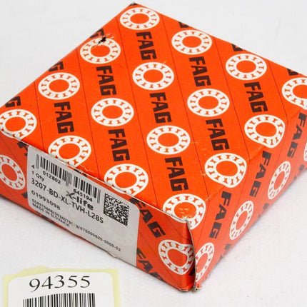 FAG Schrägkugellager 3207-BD-XL-TVH-L285 / Neu OVP - Maranos.de