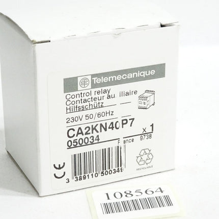 Telemecanique Hilfsschütz CA2KN40P7 050034 / Neu OVP - Maranos.de