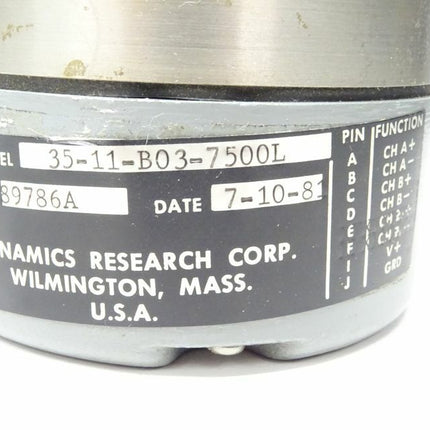 Dynamics  35-11-B03-7500L Research Corp. - Maranos.de