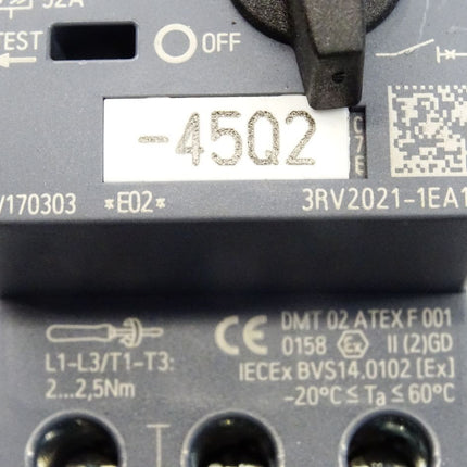 Siemens Sirius 3RV2021-1EA10 - Maranos.de