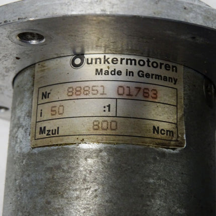 Dunkermotoren i 50:1 800Ncm GR 63x55 24V - Maranos.de