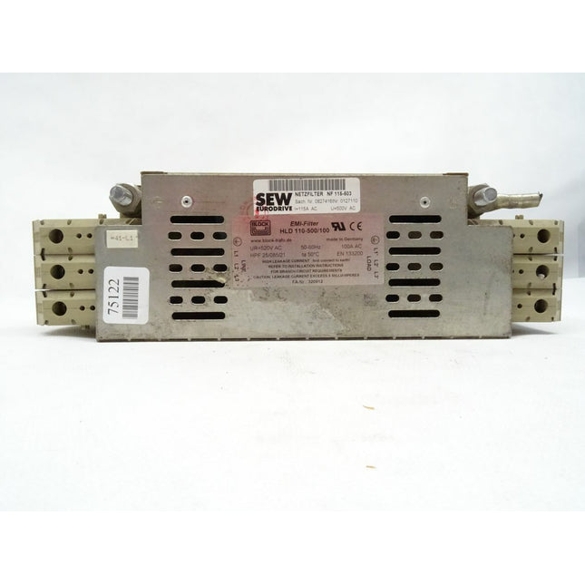 SEW-Eurodrive NF115-503 Netzfilter / HLD 110-500/100 - Maranos.de