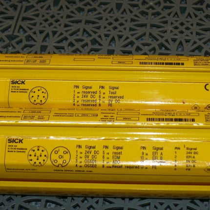 Sick M40S + M40E Sicherheits-Lichtvorhänge M40S-68A300AR0 + M40E-68A303RB0 Set NEU - Maranos.de