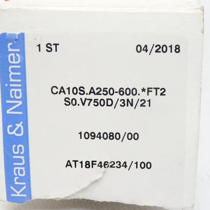 Kraus&Naimer CA10 / CA10S.A250-600 / Neu OVP - Maranos.de
