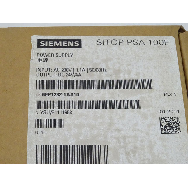 Siemens SITOP PSA 100 E 6EP1232-1AA10 Power Supply / NEU-OVP versiegelt - Maranos.de