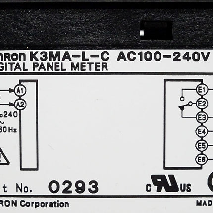 Omron Digital Panel Meter K3MA-L-C - Maranos.de
