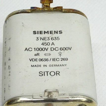 Siemens 3NE3635 Sicherungseinsatz 450A Sicherung 3NE3 635 - Maranos.de