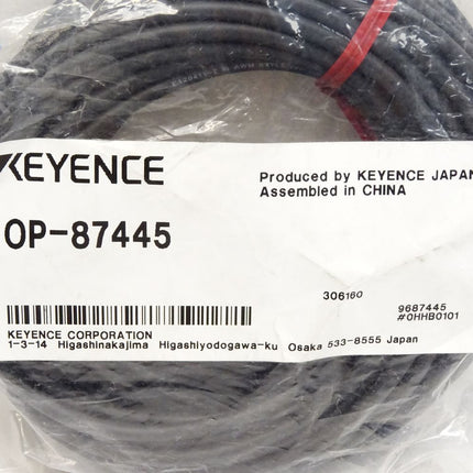 Keyence Anschlusskabel für das Control-Panel OP-87445 / Neu OVP - Maranos.de