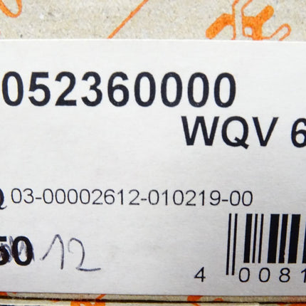 Weidmüller 1052360000 / 105236 / WQV 6/2 / Inhalt : 12 Stück / Neu OVP - Maranos.de