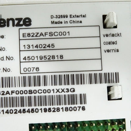 Lenze E82ZAFSC1001 13140245 Funktionsmodul - Maranos.de