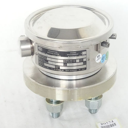 Wika Ettore Cella MWXXDS Plattenfeder-Druckschalter 0/200mbar / Neu - Maranos.de