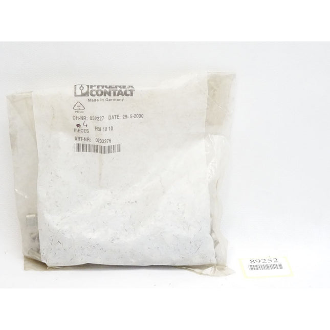 Phoenix Contact FBI1010 / 0203276 / FBI10-10 / Inhalt : 4 Stück / Neu OVP - Maranos.de