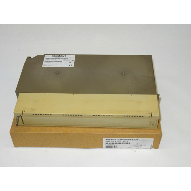 SIEMENS Simatic S5 6ES5 430 7LA12 / 6ES5430-7LA12 E:01 E:13 - Maranos.de