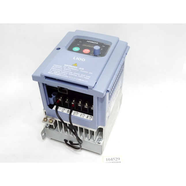Hitachi Frequenzumrichter L100-005NFE 0.55kW mit EMV Filter FPF-285-E-1-012 - Maranos.de