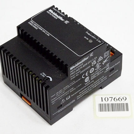Weidmüller Insta Power 2580230000 PRO INSTA 60W 24V 2.5A - Maranos.de